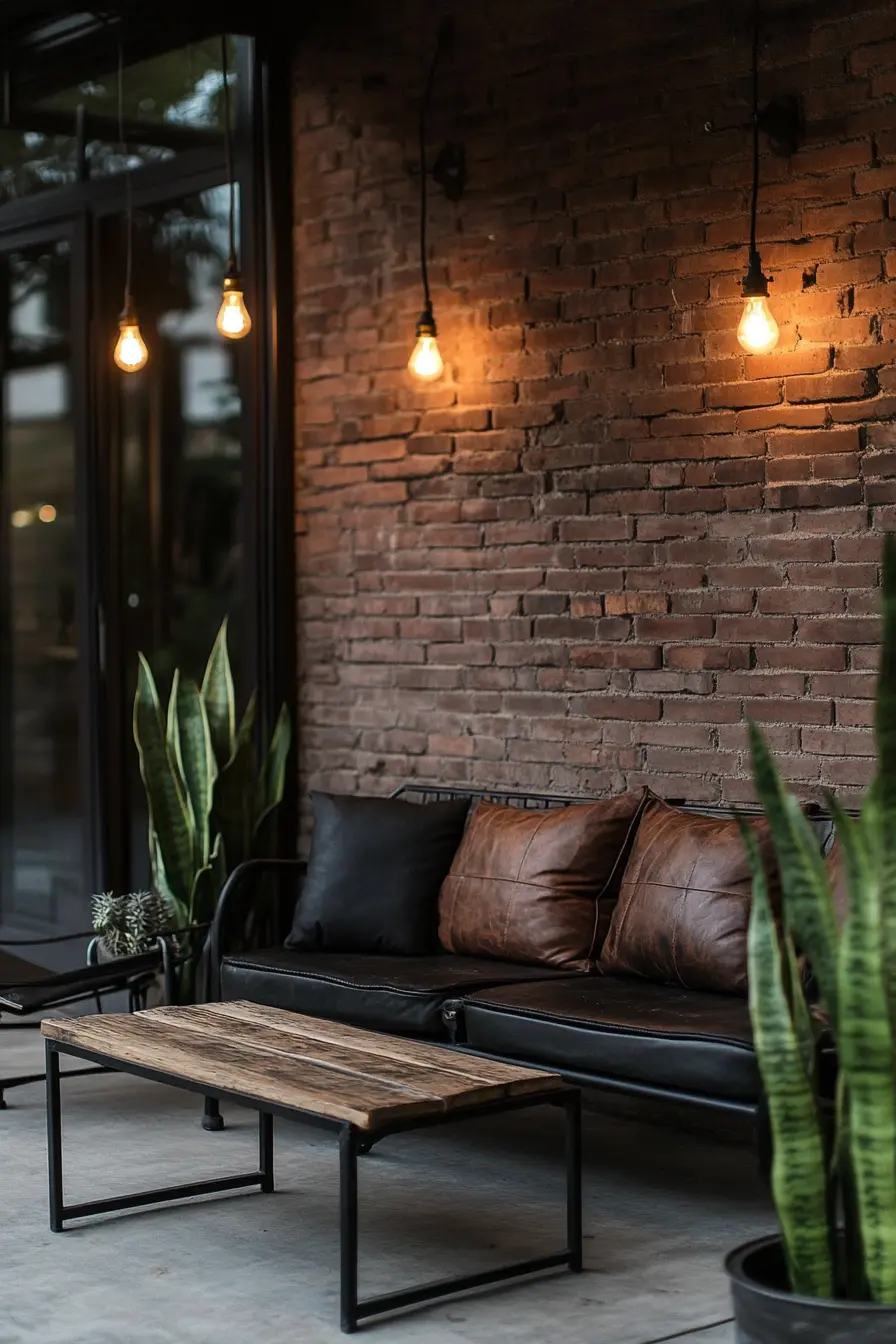 Industrial Chic Patio