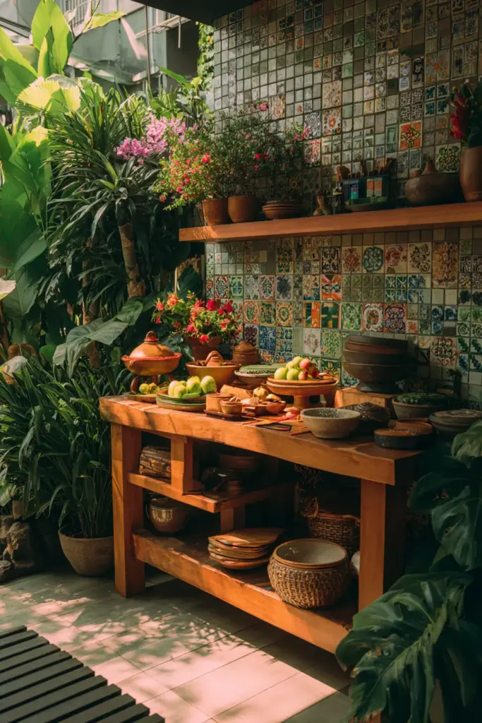 Rustic Herb Kitchen Garden