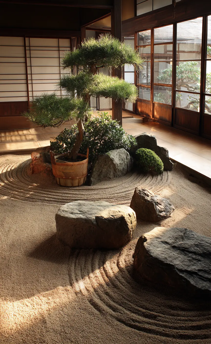 Zen-Inspired Rock Landscaping