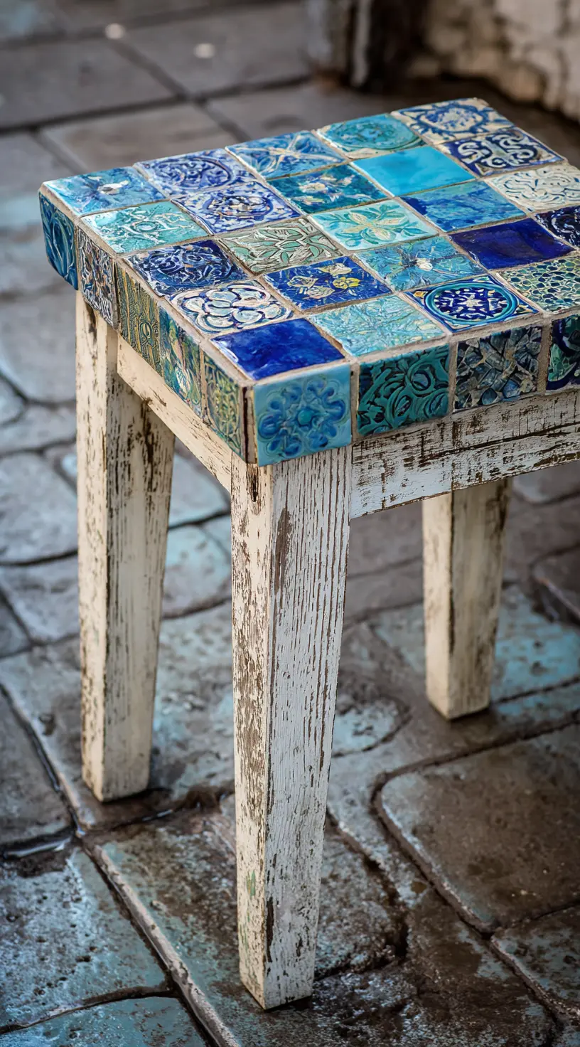 Make a Mosaic Tabletop