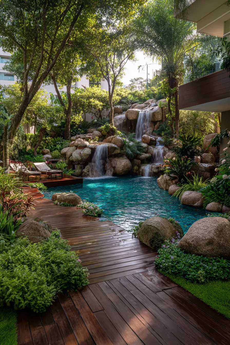 Natural Nexus: Blending Deck with Surrounding Landscape
