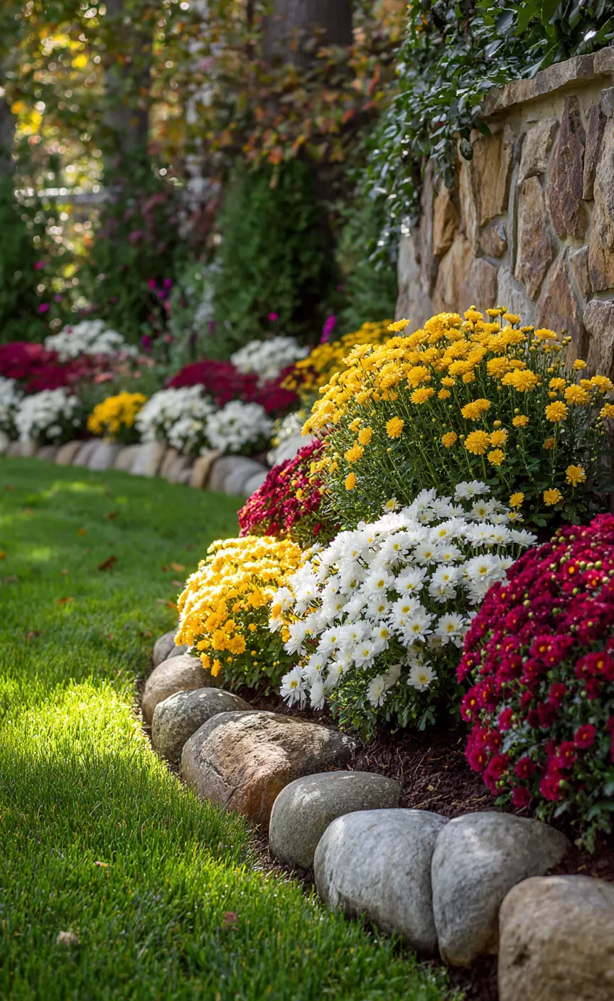 Rock Borders and Edging for Defined Spaces