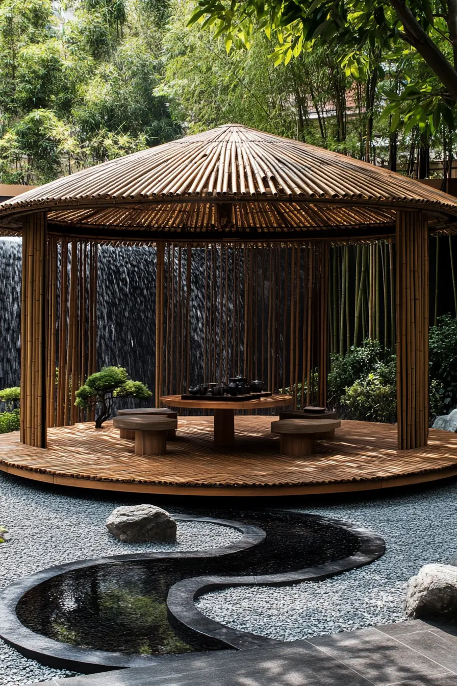 Zen Bamboo Gazebo