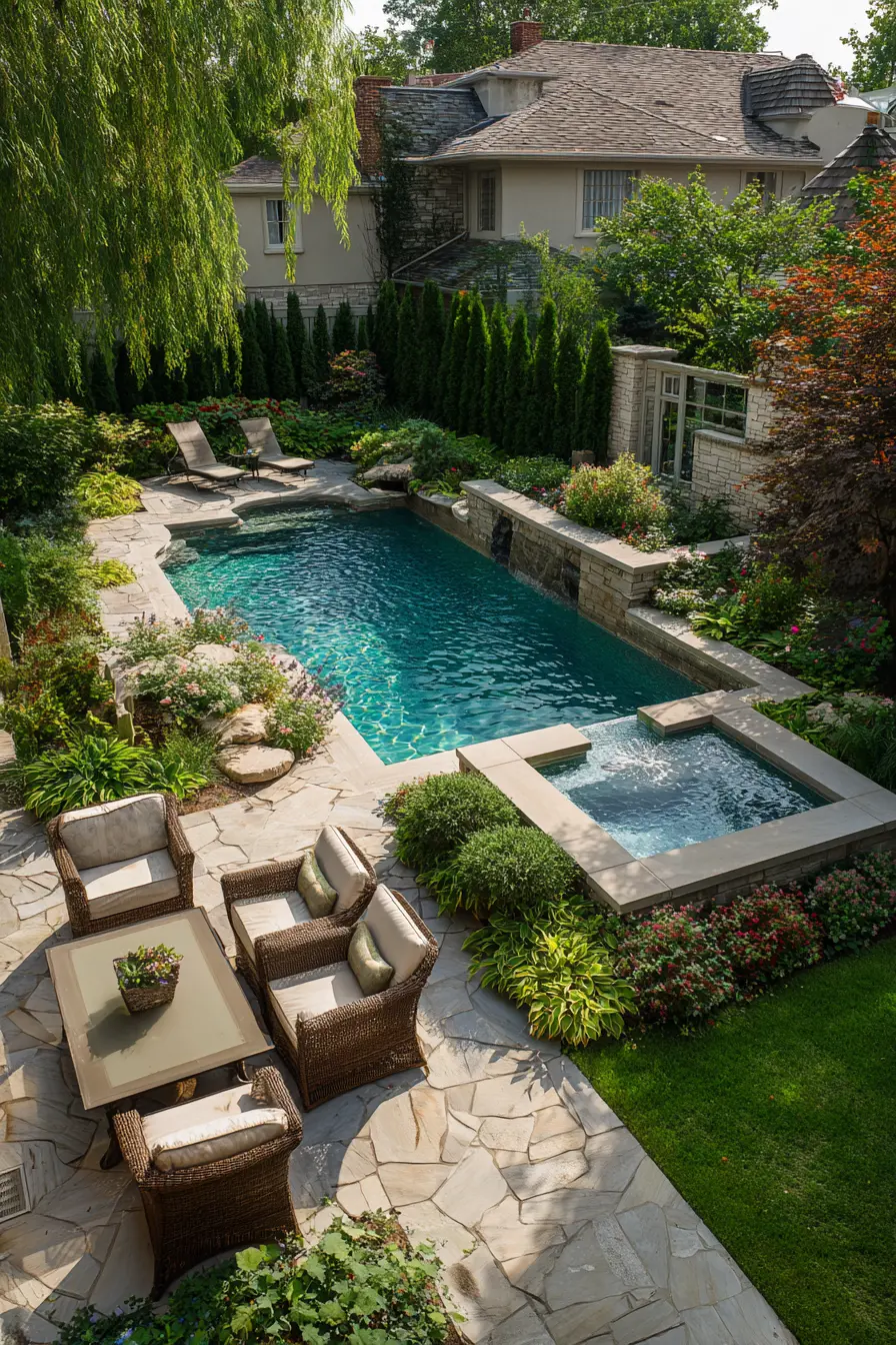 Aqua Oasis: Poolside Water Features