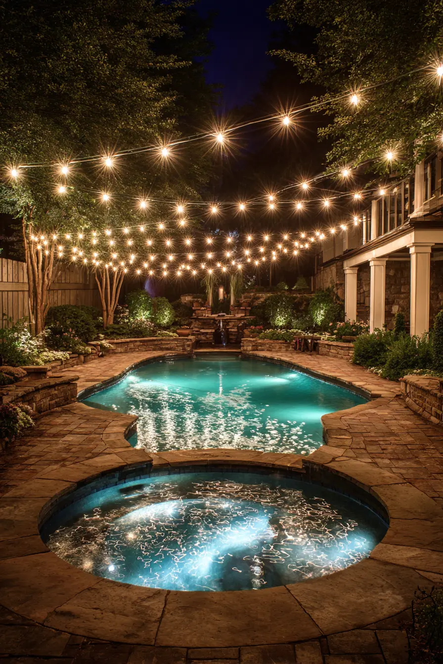 Backyard Resort with Hot Tub