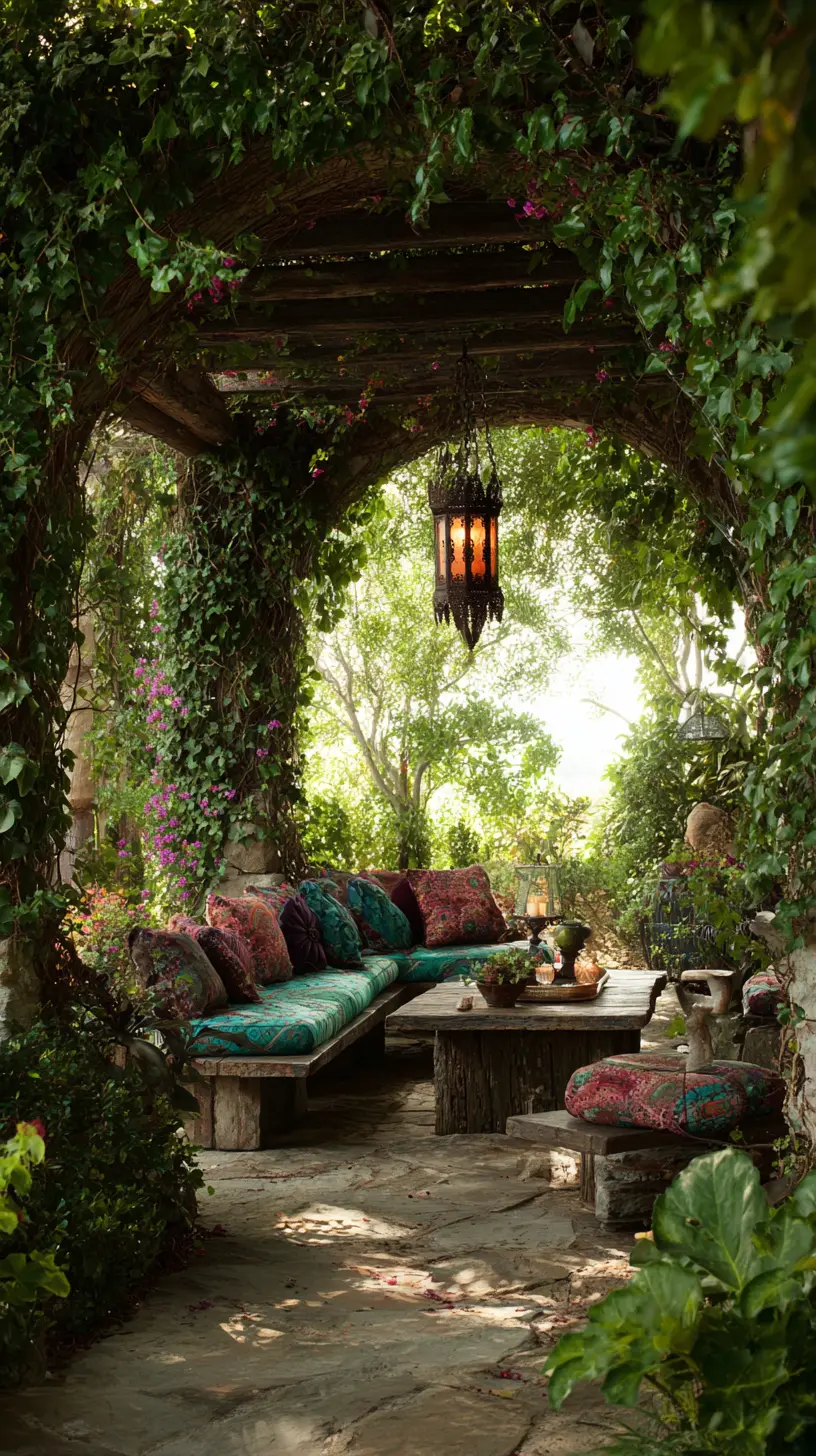 Boho-Inspired Textiles and Décor