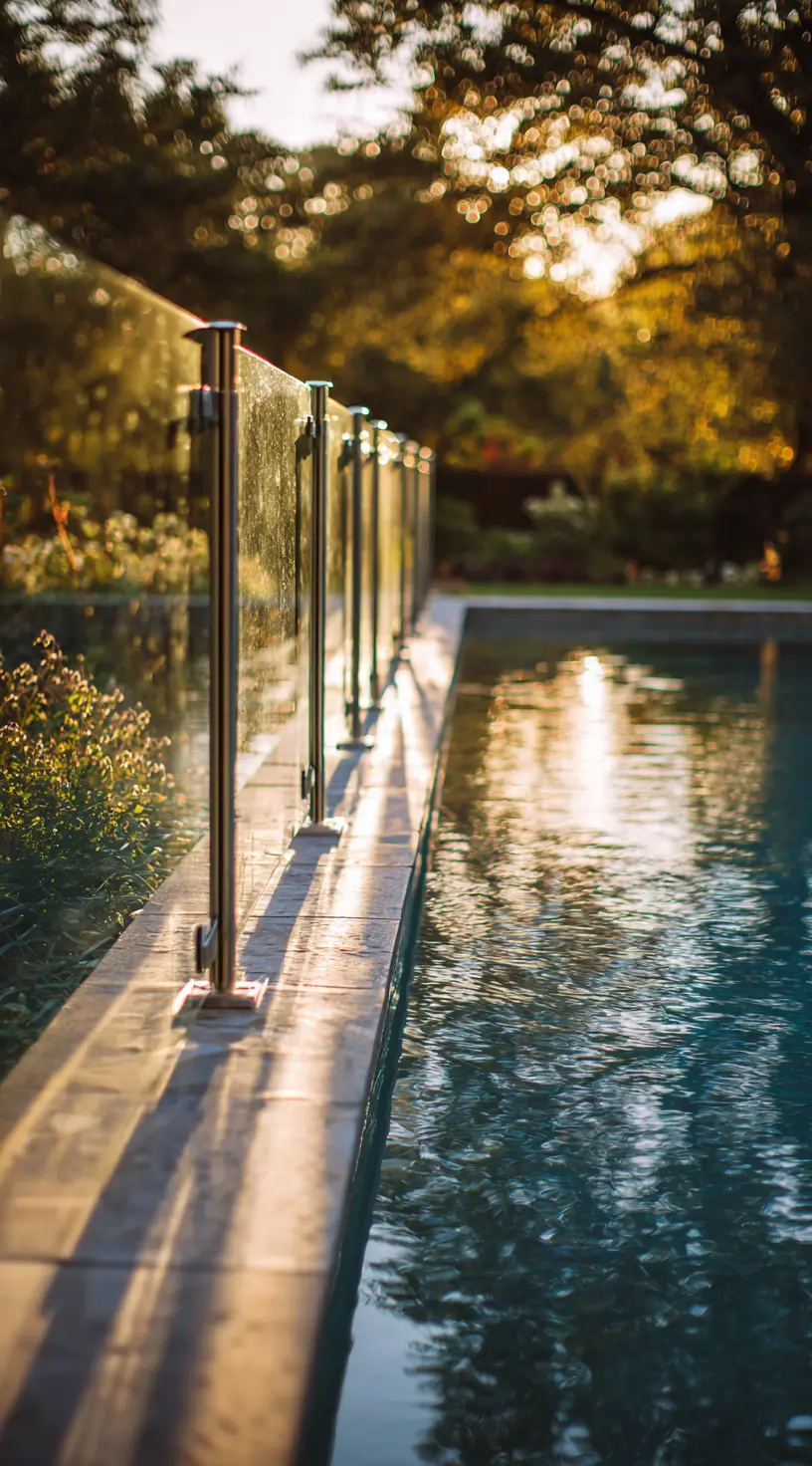 Deck with Glass Railing