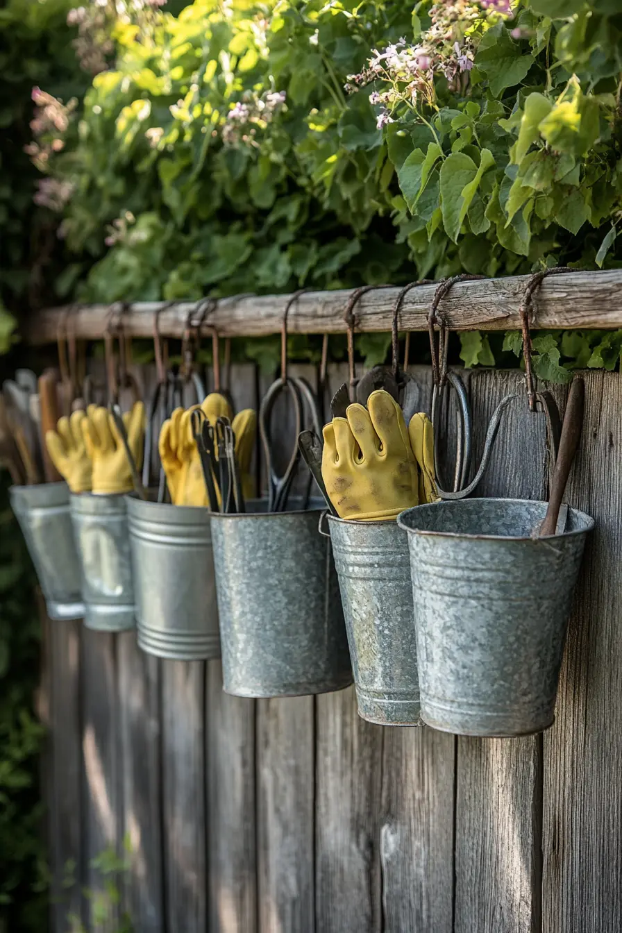 Hanging Bucket Rail