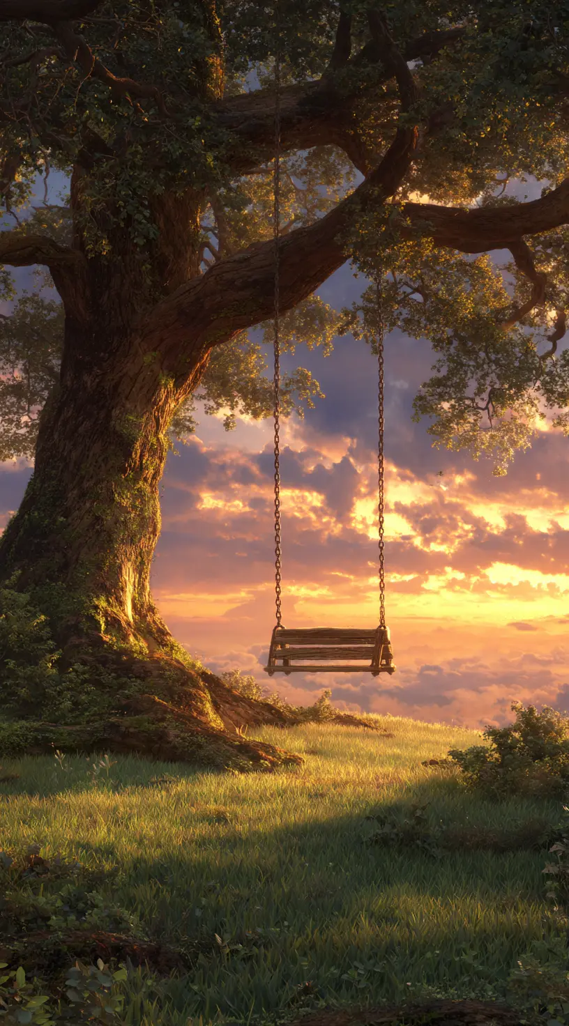 Tree Swing Setup
