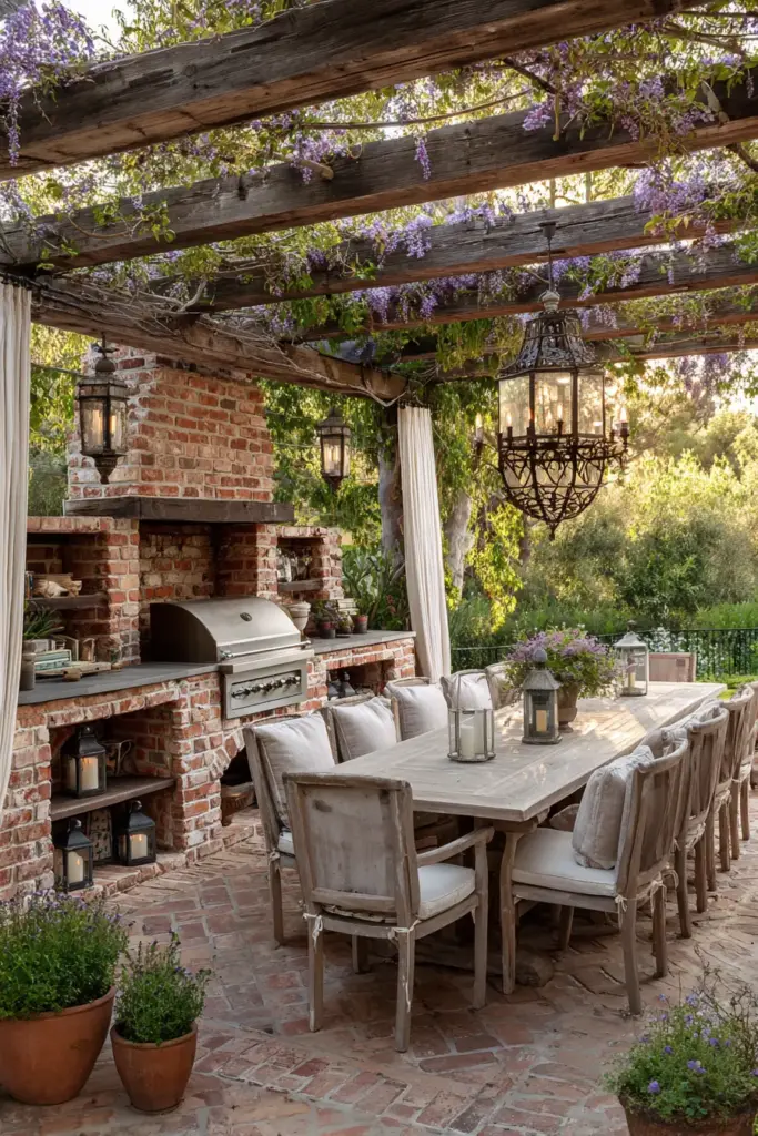 Charming Outdoor Dining Retreat