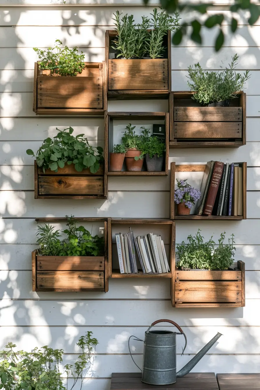 Crate Wall Cubes