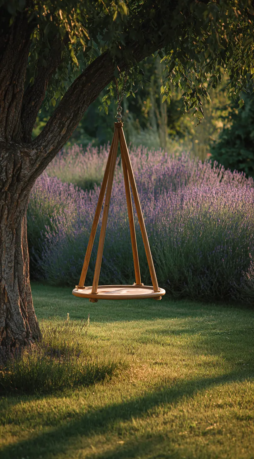 DIY Saucer Swing Frame
