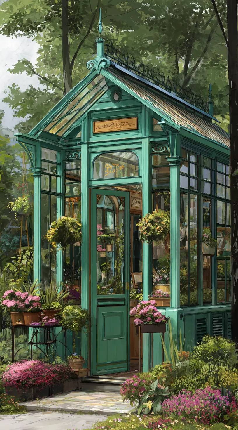 Greenhouse-Style Playhouse
