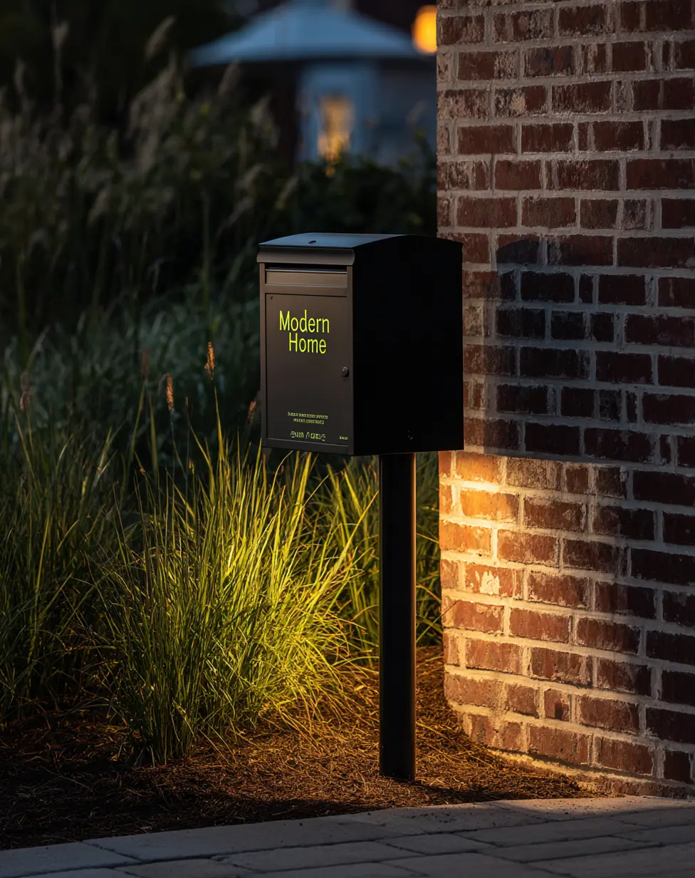 Mailbox with Lighting