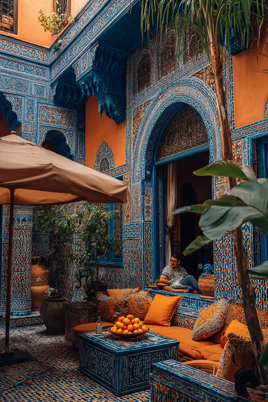 Modern Moroccan-Inspired Tiles