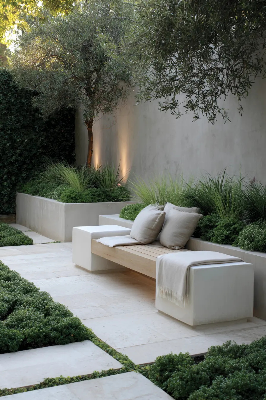 Scandinavian Minimalist Garden