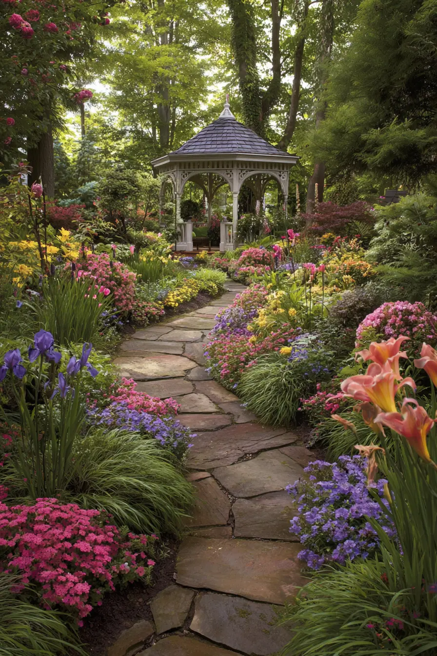Shingled Stone Pathway