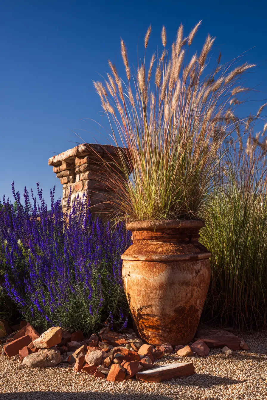 Tall Chimney Pot Planter