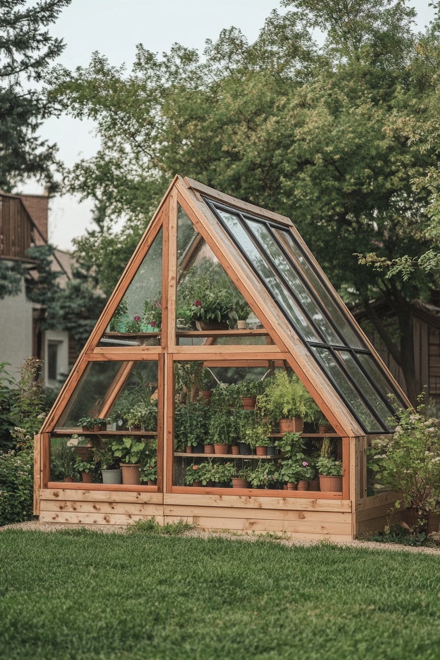  A Frame Greenhouse
