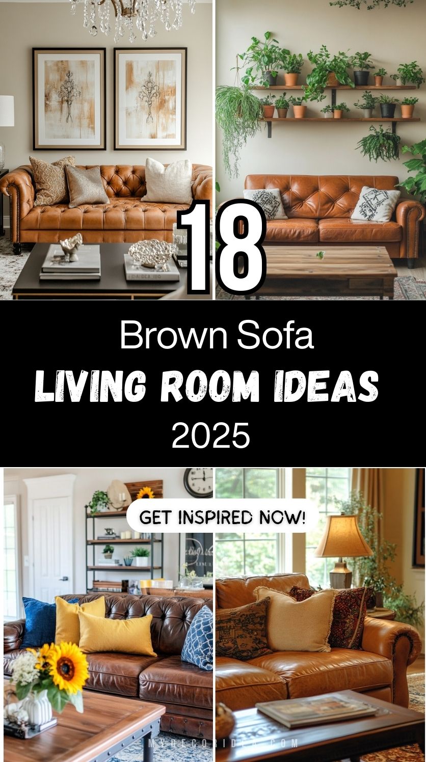 Brown Sofa Living Room Ideas
