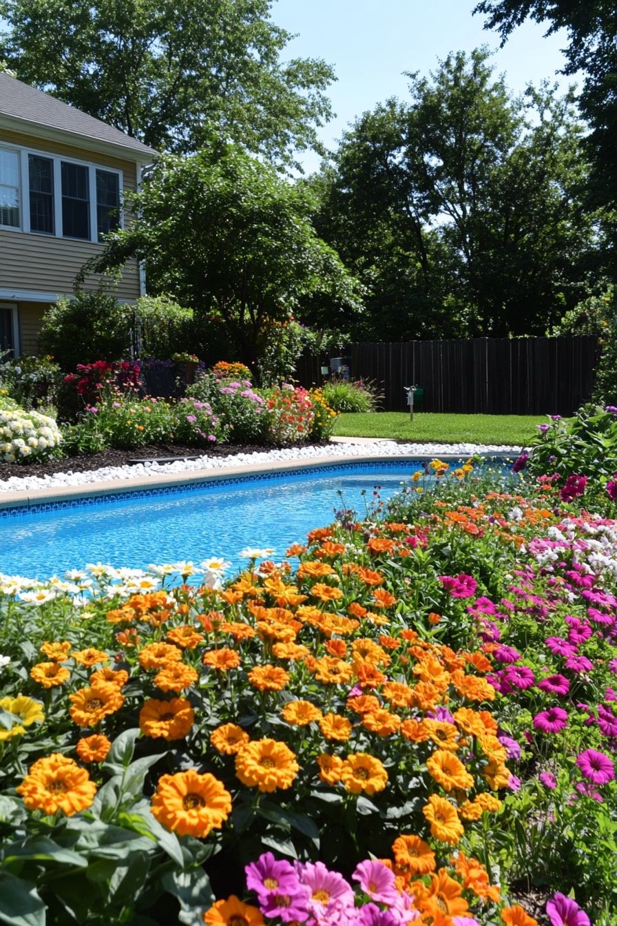 Colorful Flower Boxes