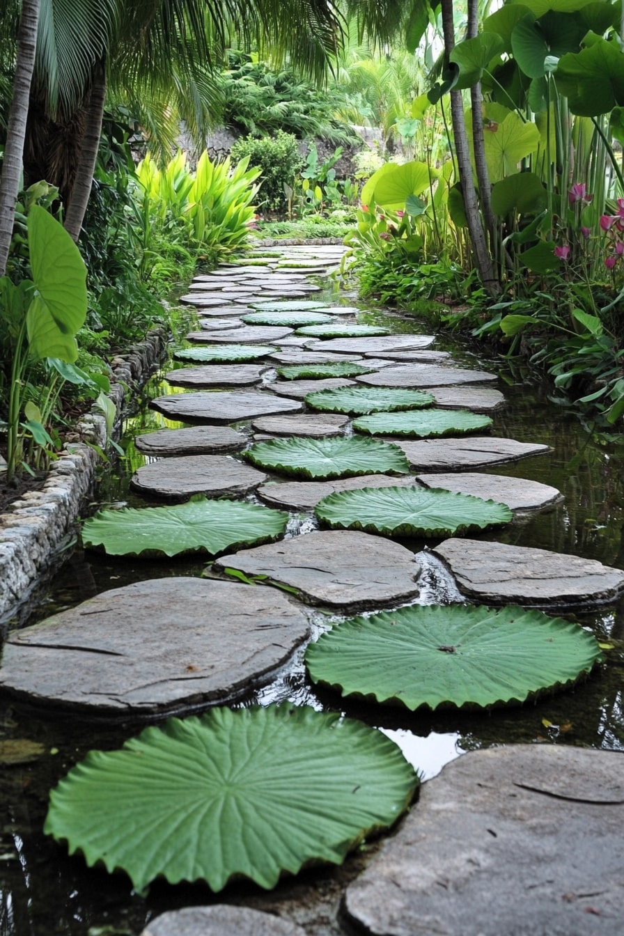 Concrete Leaf Castings