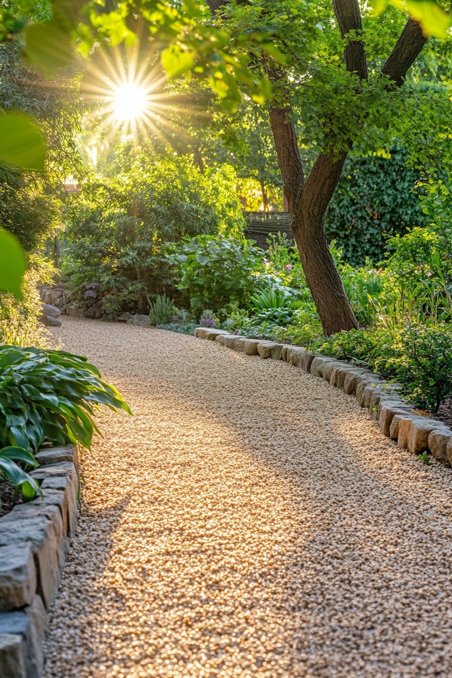 Concrete Paver Path