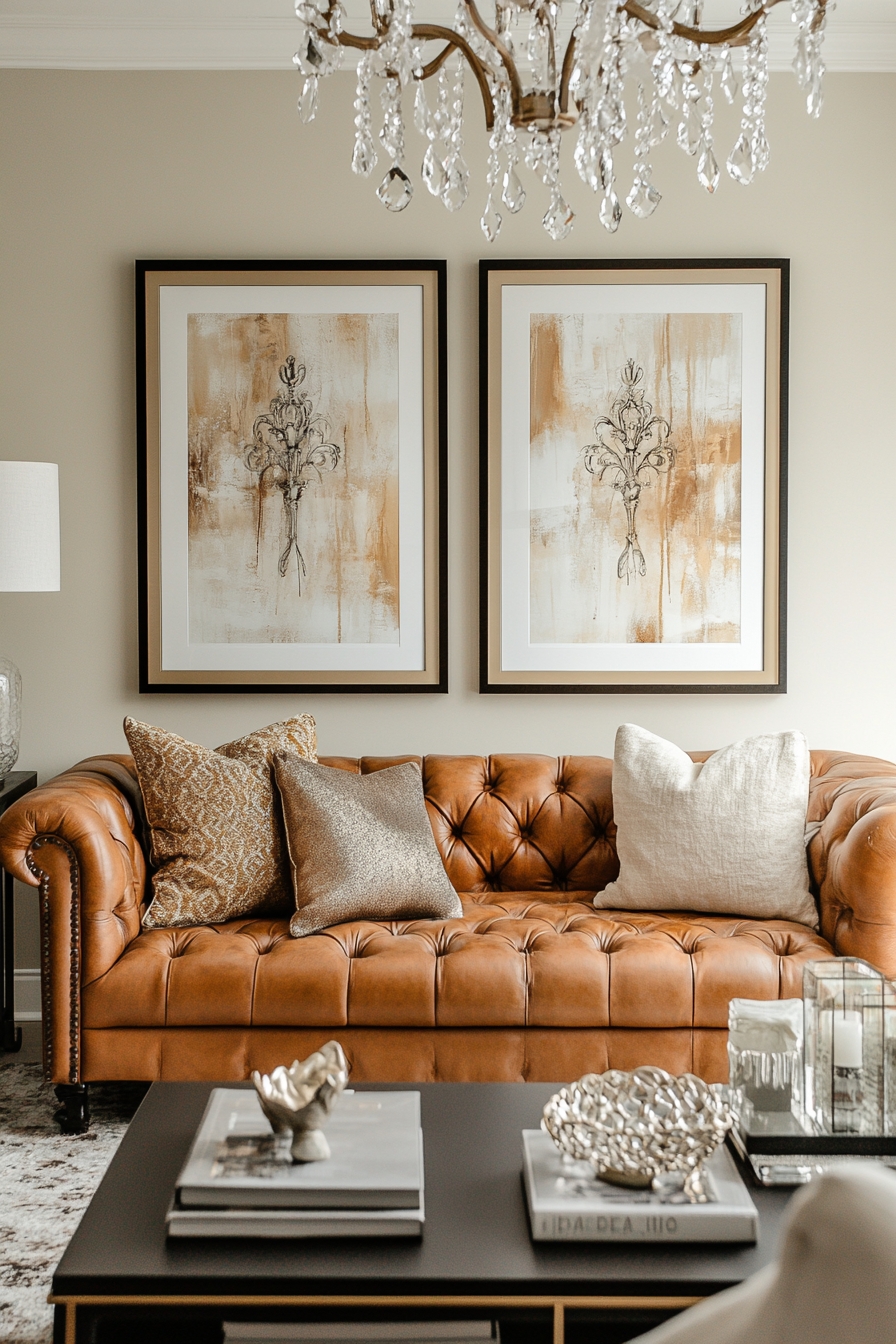 5. Green Oasis Living Room Design for a Refreshing Vibe