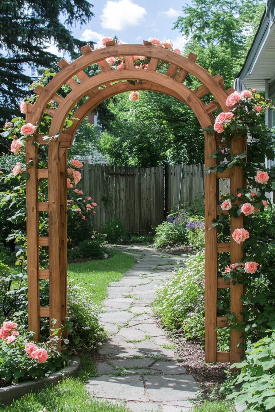 Curved Trellis Design