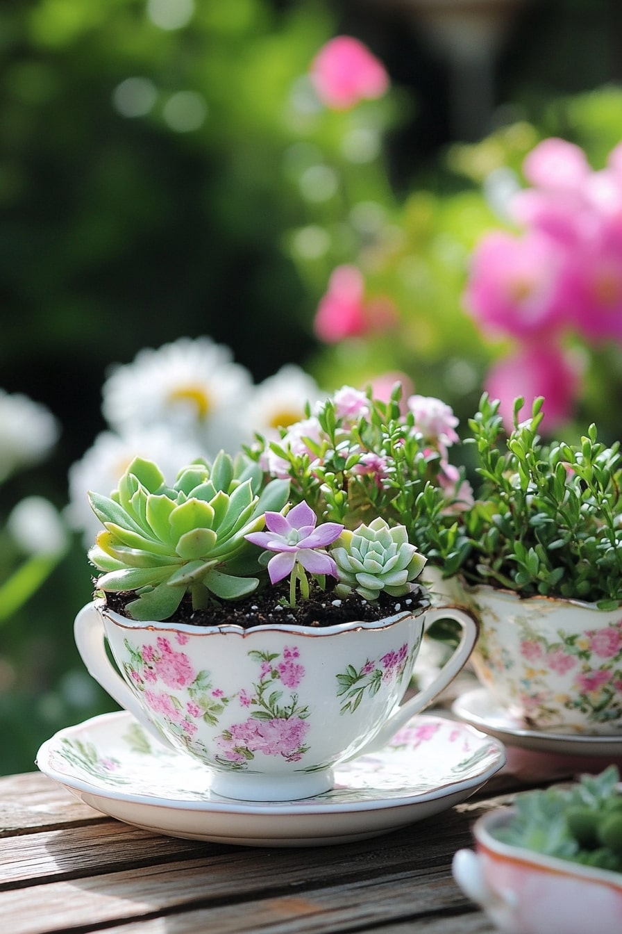 Dainty Teacup Gardens