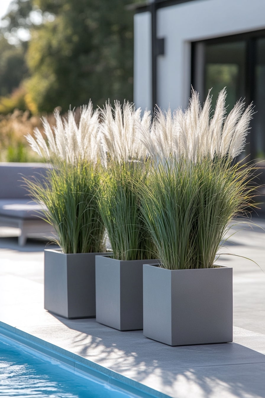 Dramatic Ornamental Grass Containers