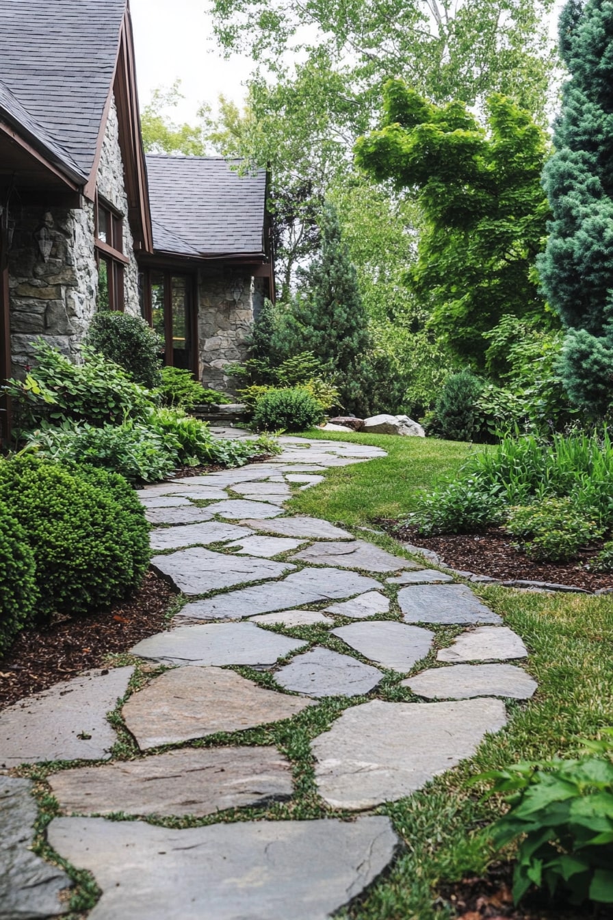 Flagstone Pathway