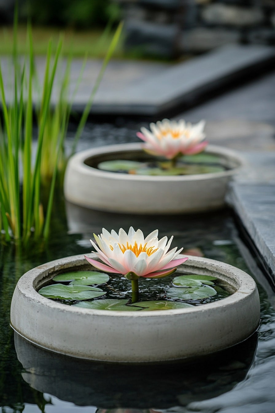 Floating Pool Planters