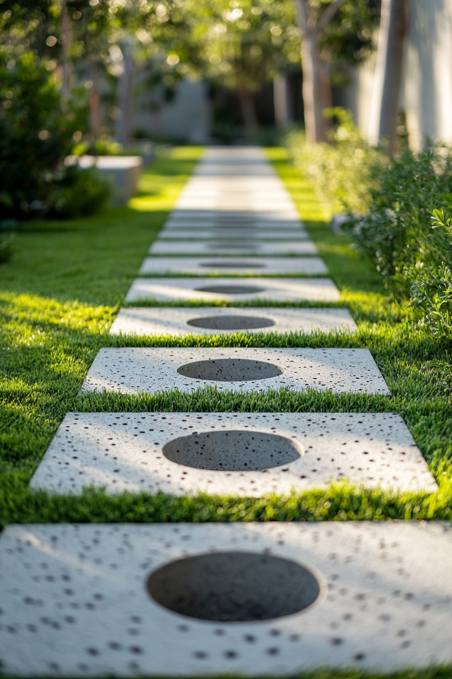 Grass-Growing Pavers