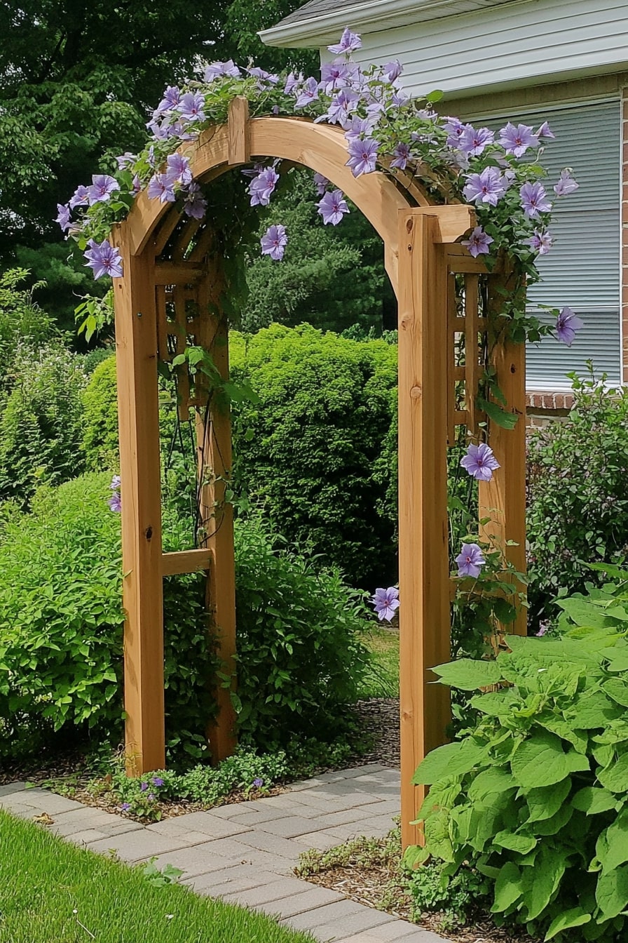 Hanging Plant Trellis Screen