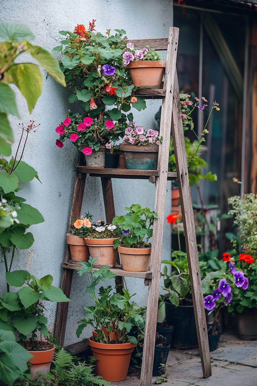 Ladder Plant Stand
