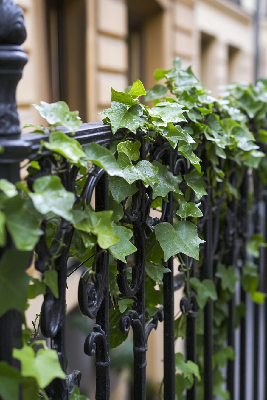 Modern Metal Grid Trellis