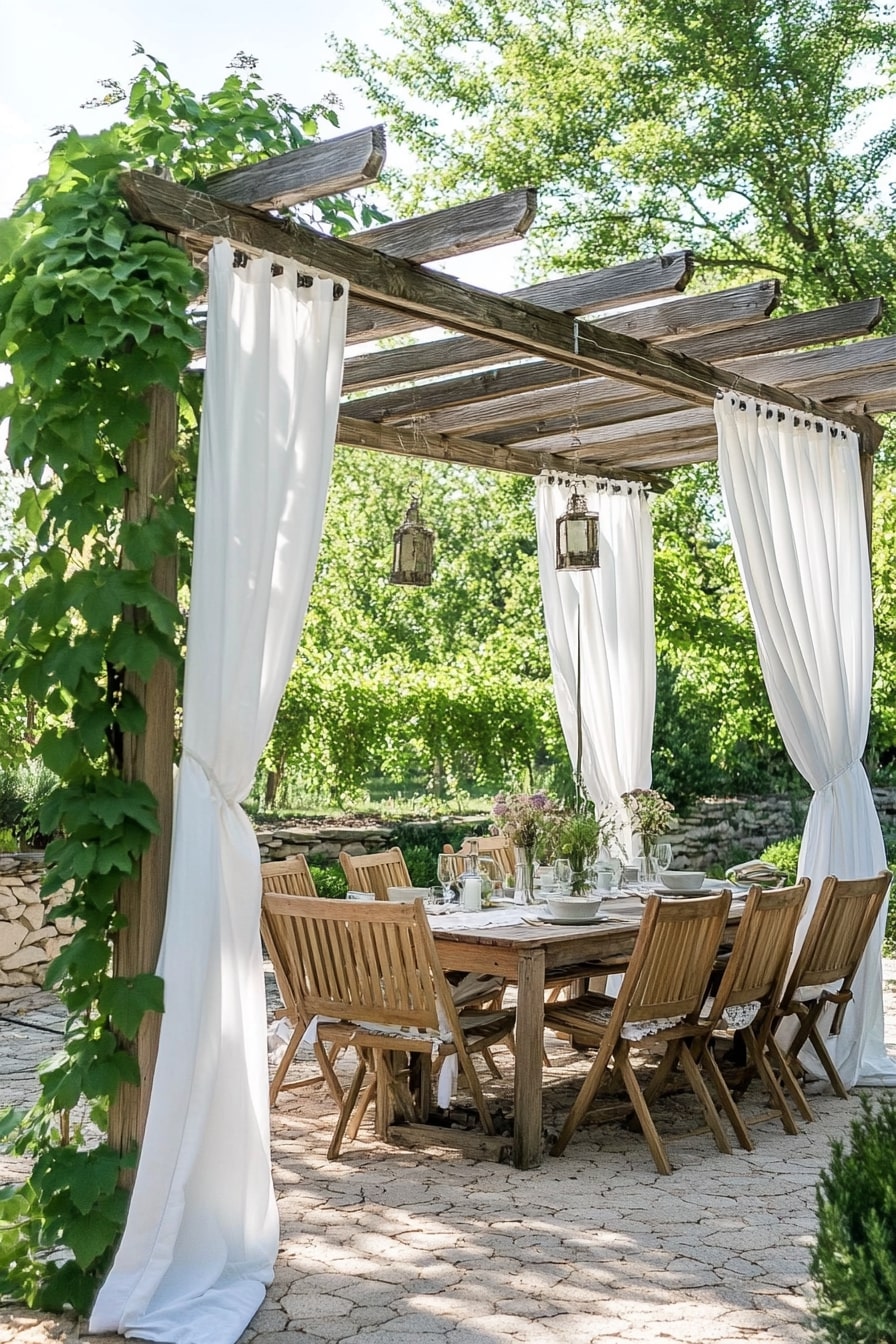 Outdoor Curtains for Soft, Breezy Privacy