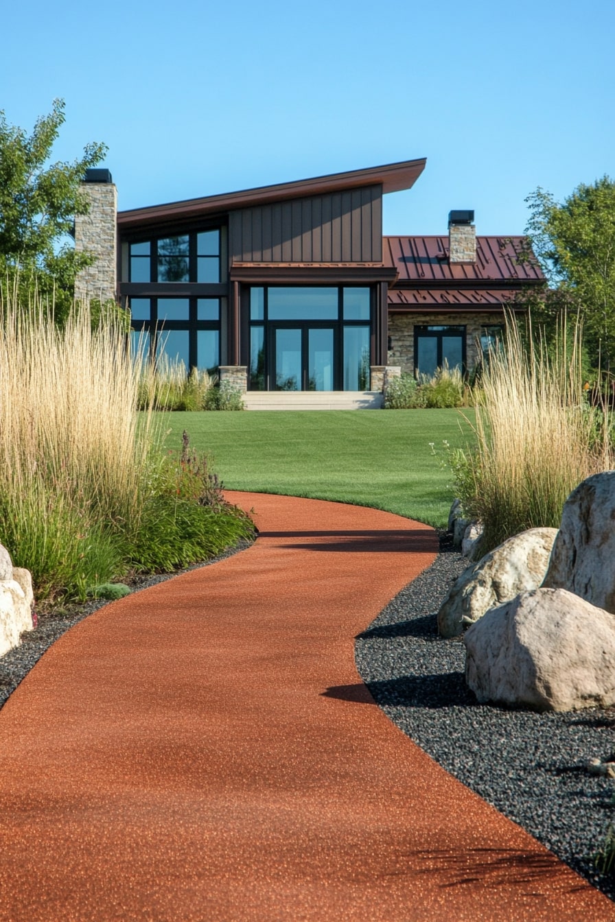 Pea Gravel Path