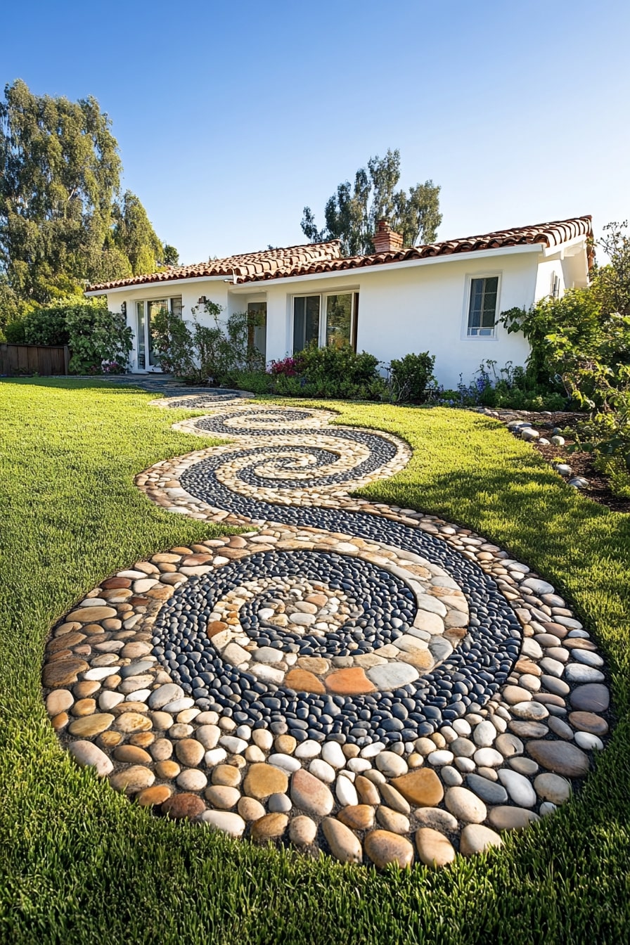  Pebble Mosaic Designs