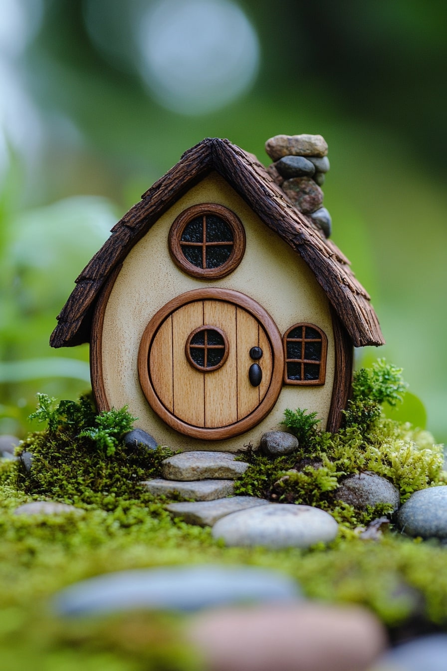 Popsicle Stick Fairy House