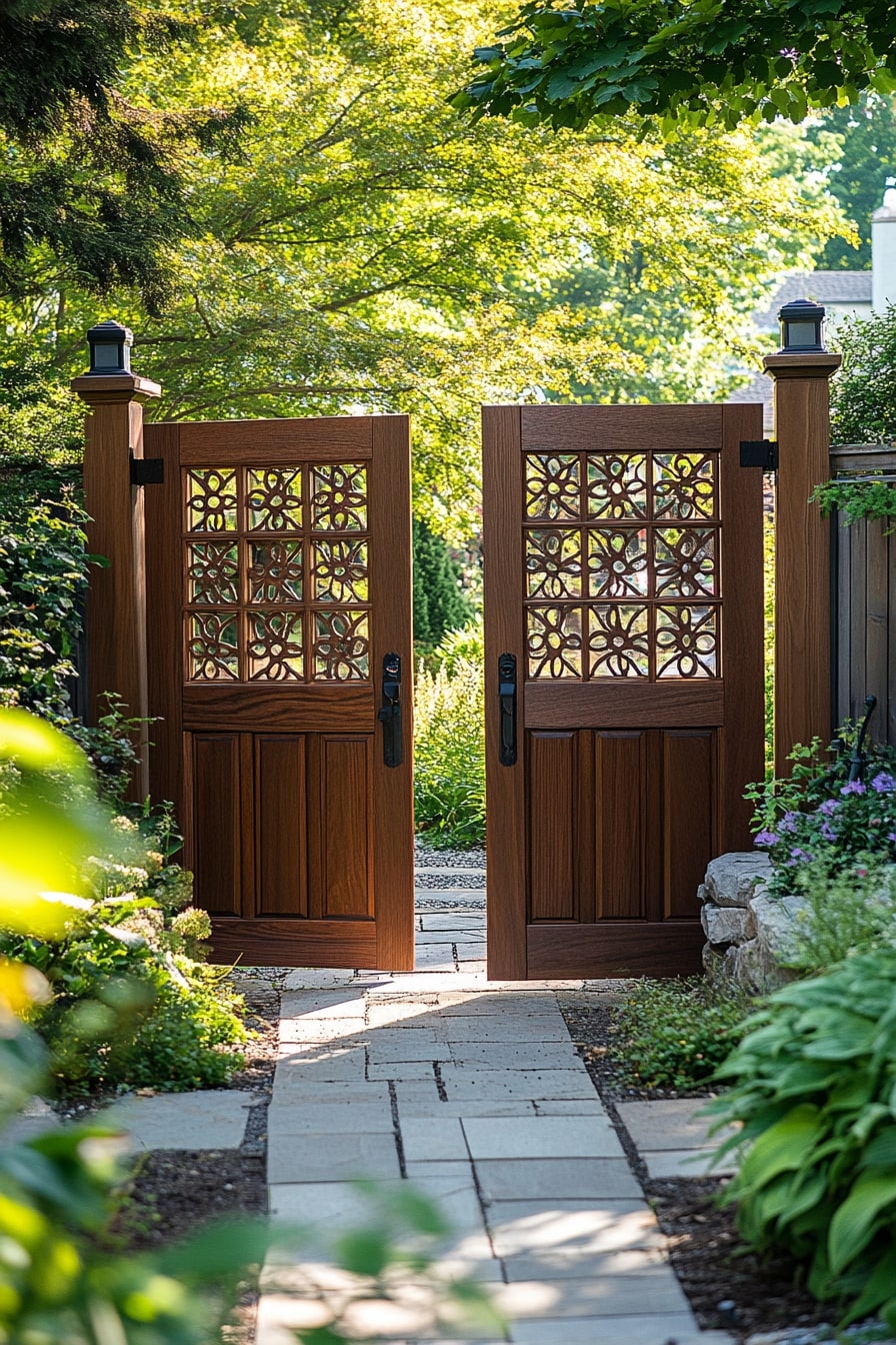Decorative Privacy Screens with Character