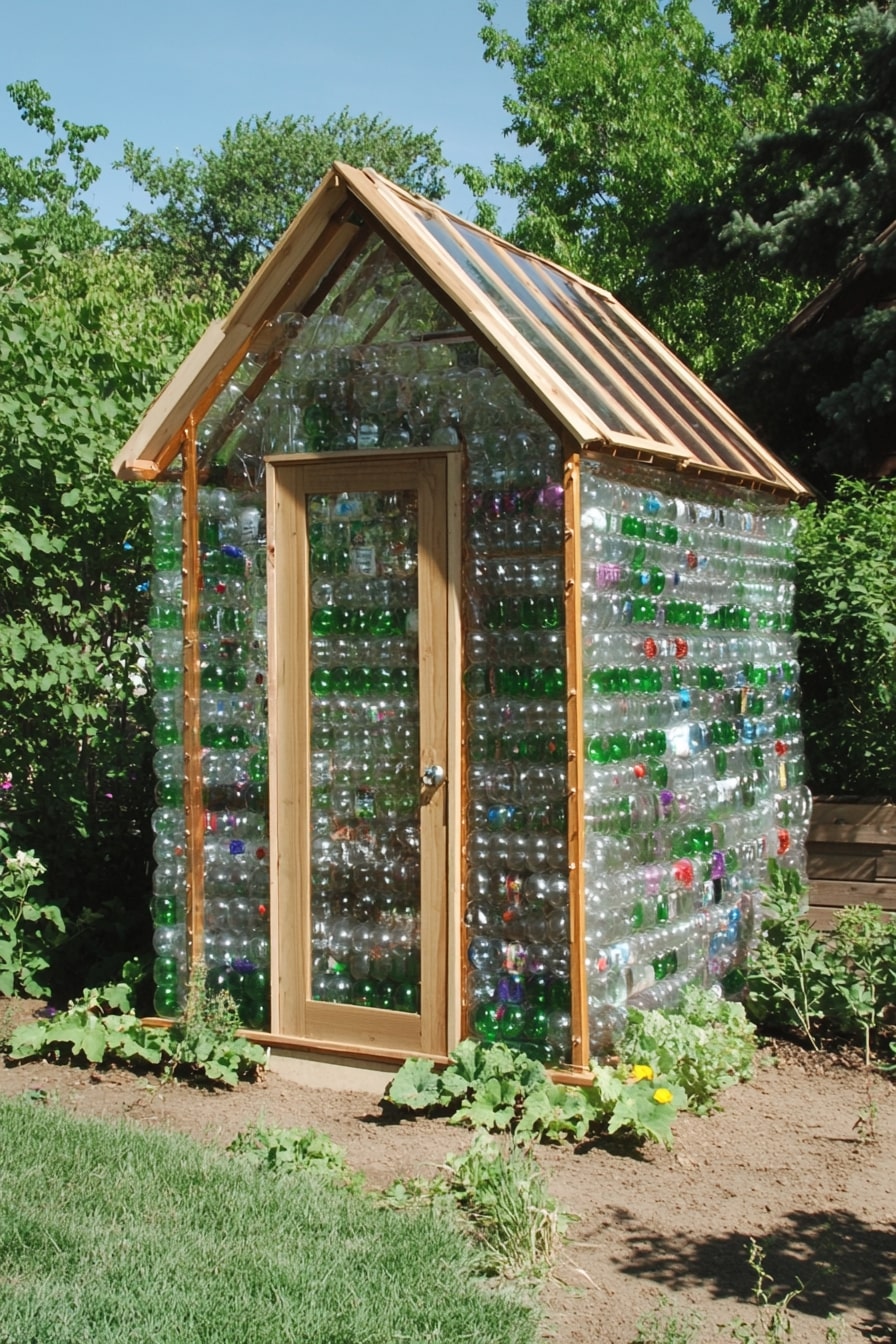  Recycled Bottle Greenhouse