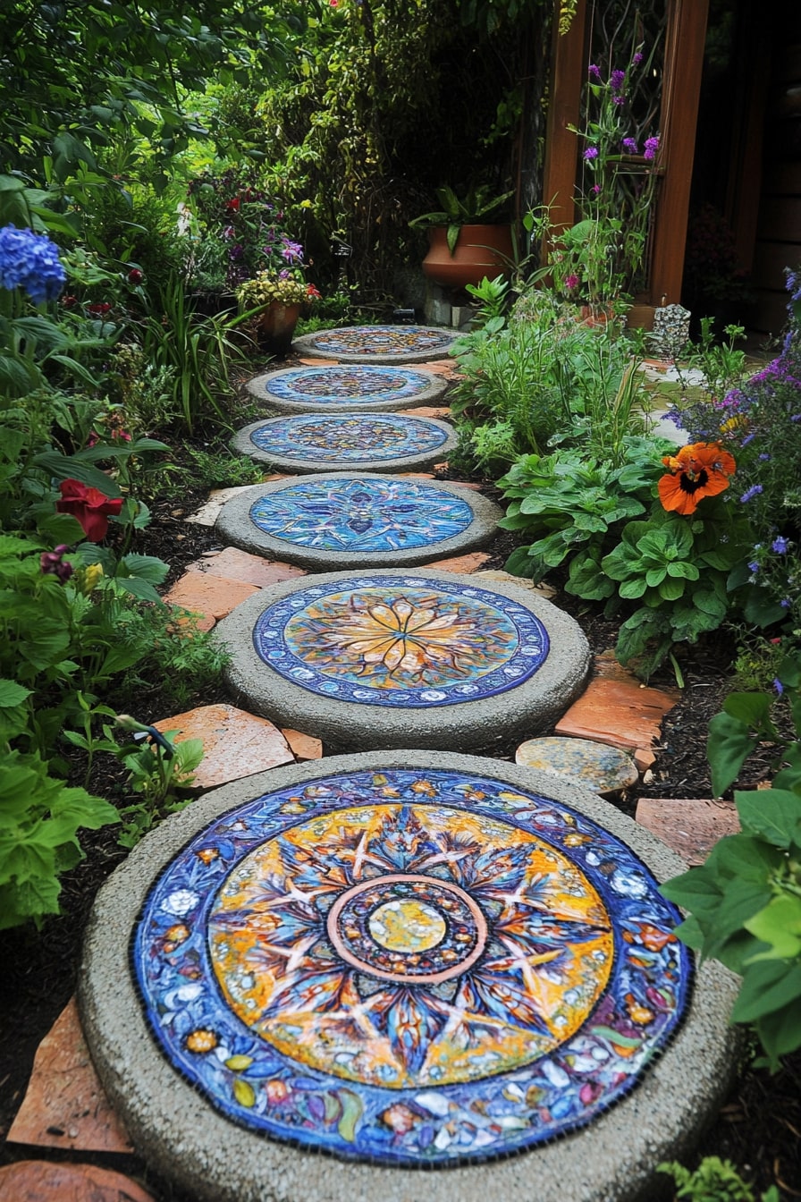 Recycled Material Stones