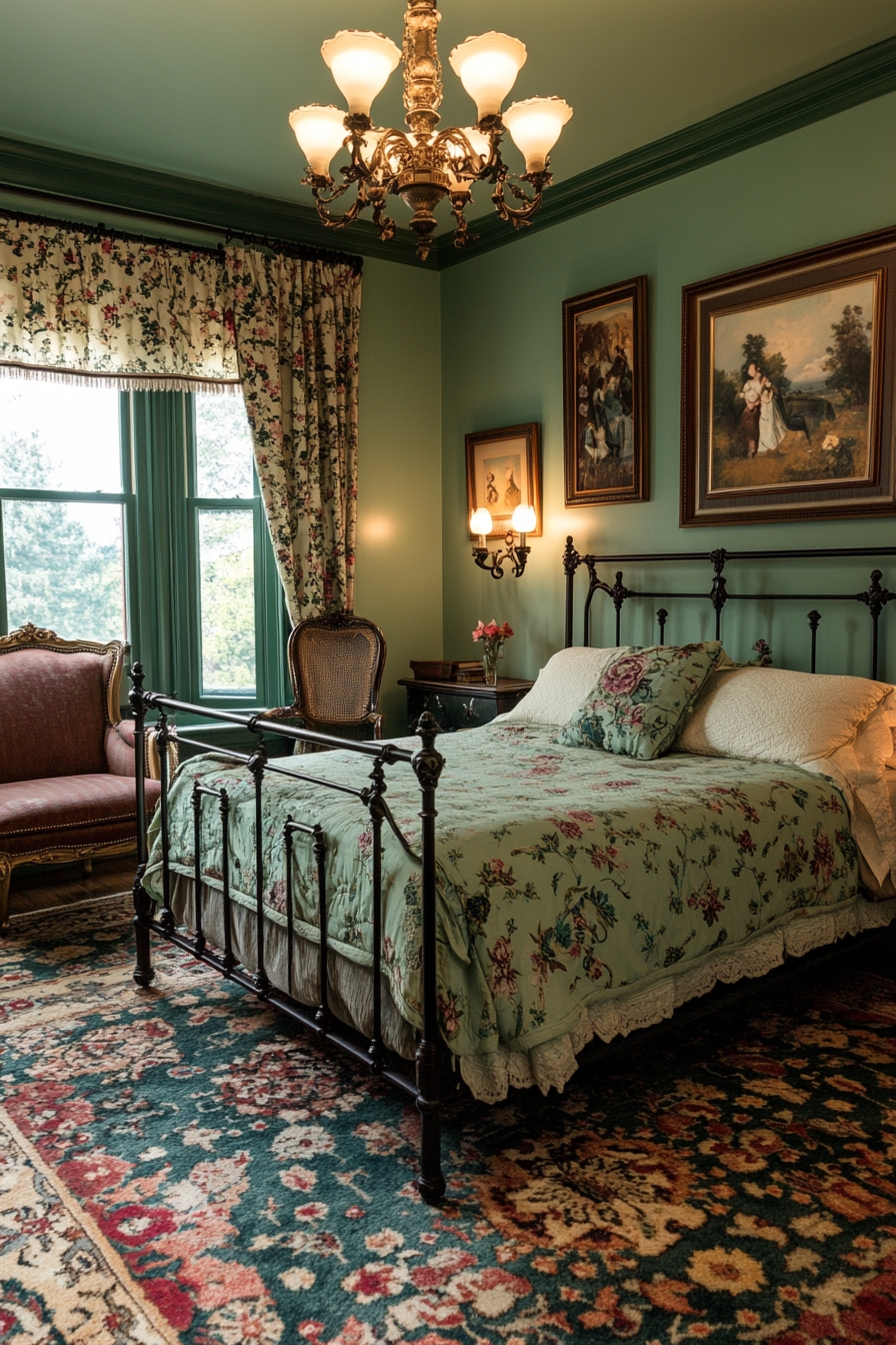 3. Revive Classic Elegance with Vintage Floral Accents