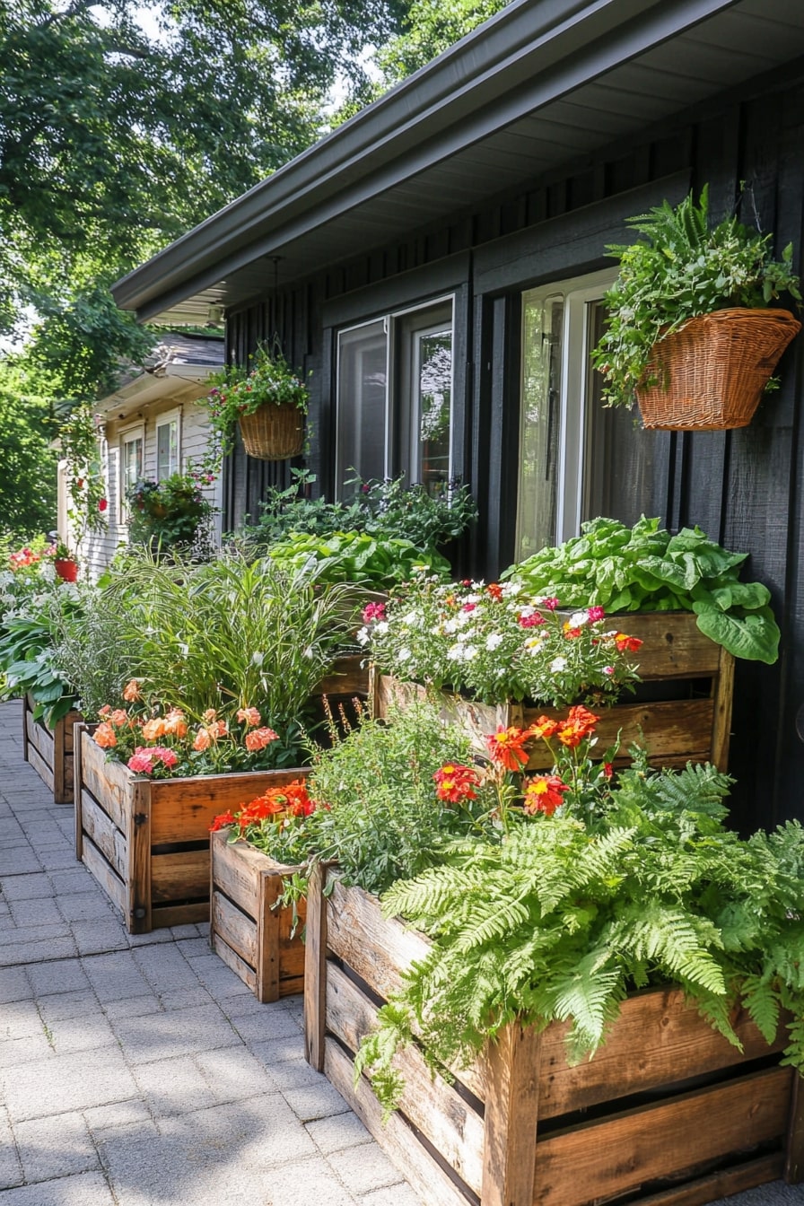 Rustic Wooden Crates