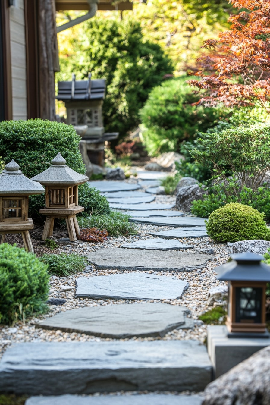 Stone Patio and Paths