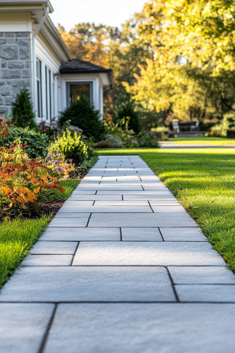 Stone Slab Pathway
