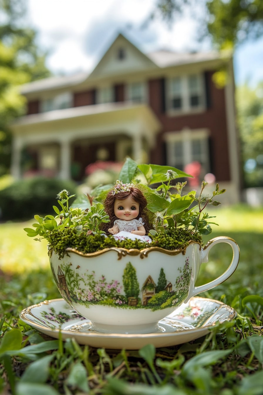 Teacup Fairy Garden
