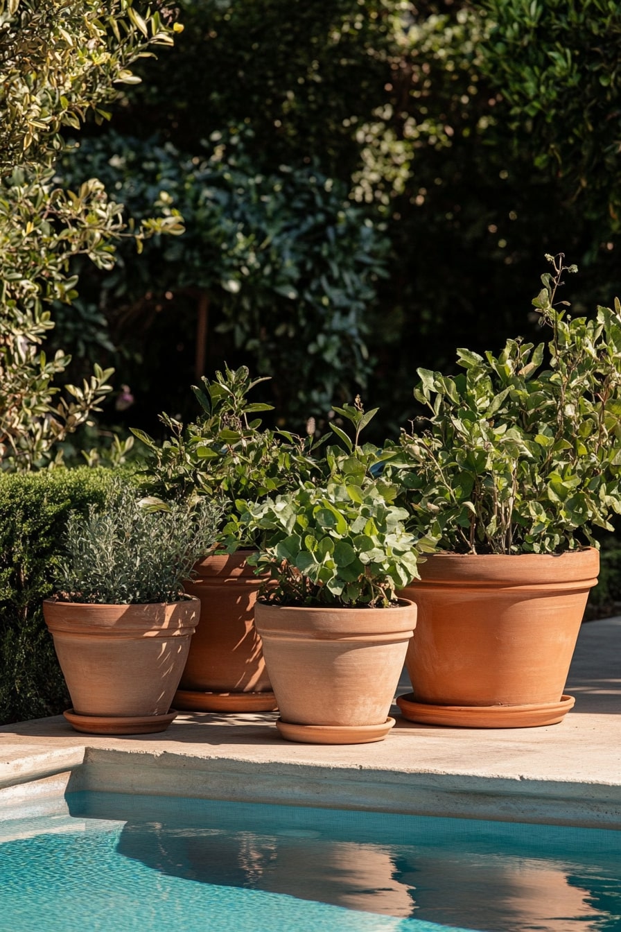 Terra Cotta Pot Clusters